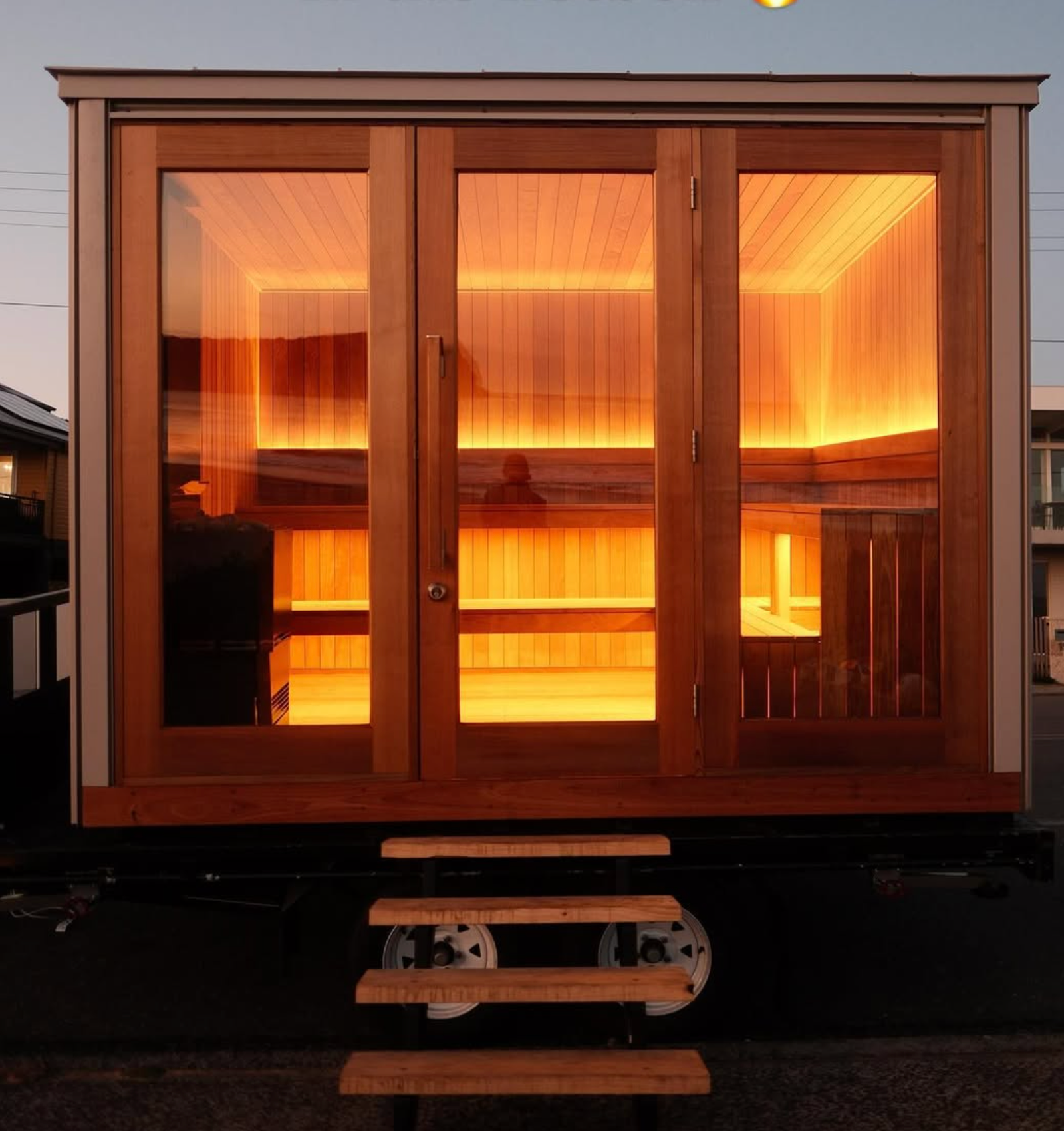 Mobile sauna